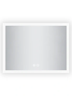 LED spogulis ar apsildes funkciju PURA, 80 x 60 cm, 2700-6500K, 19W, 2112Lm, IP44
